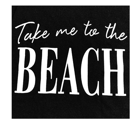 Women bikini cover up beach dress t shirt - Picture 5 of 6